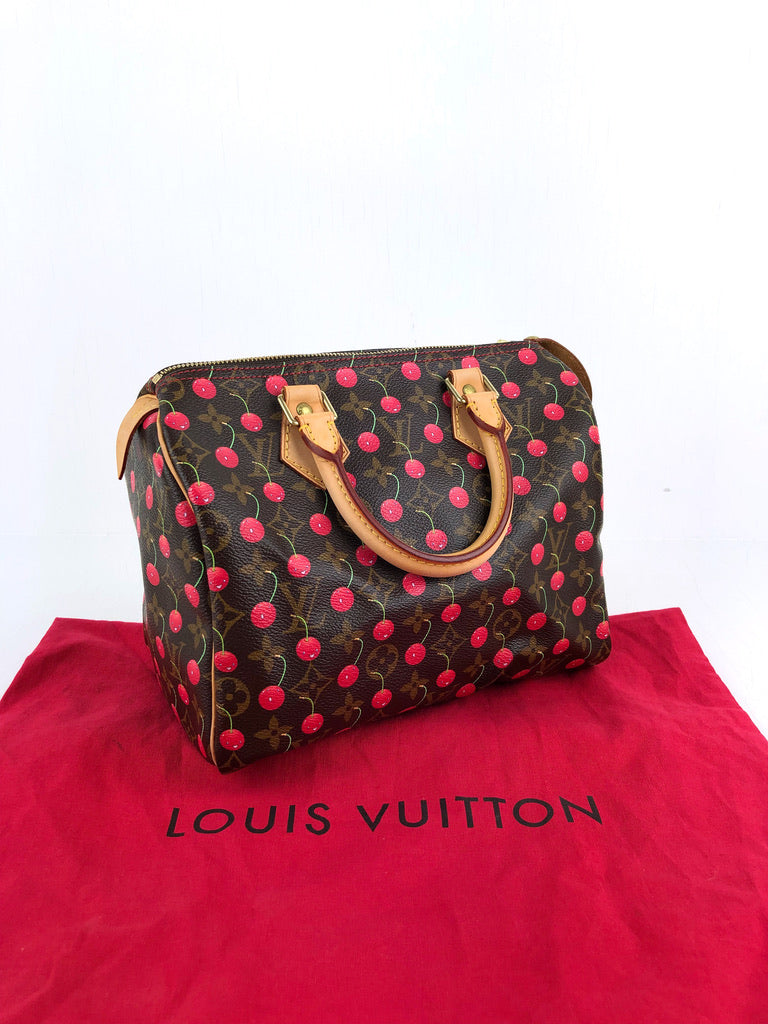 Louis Vuitton Speedy 25 Taske  - Cherry - Limited Edition