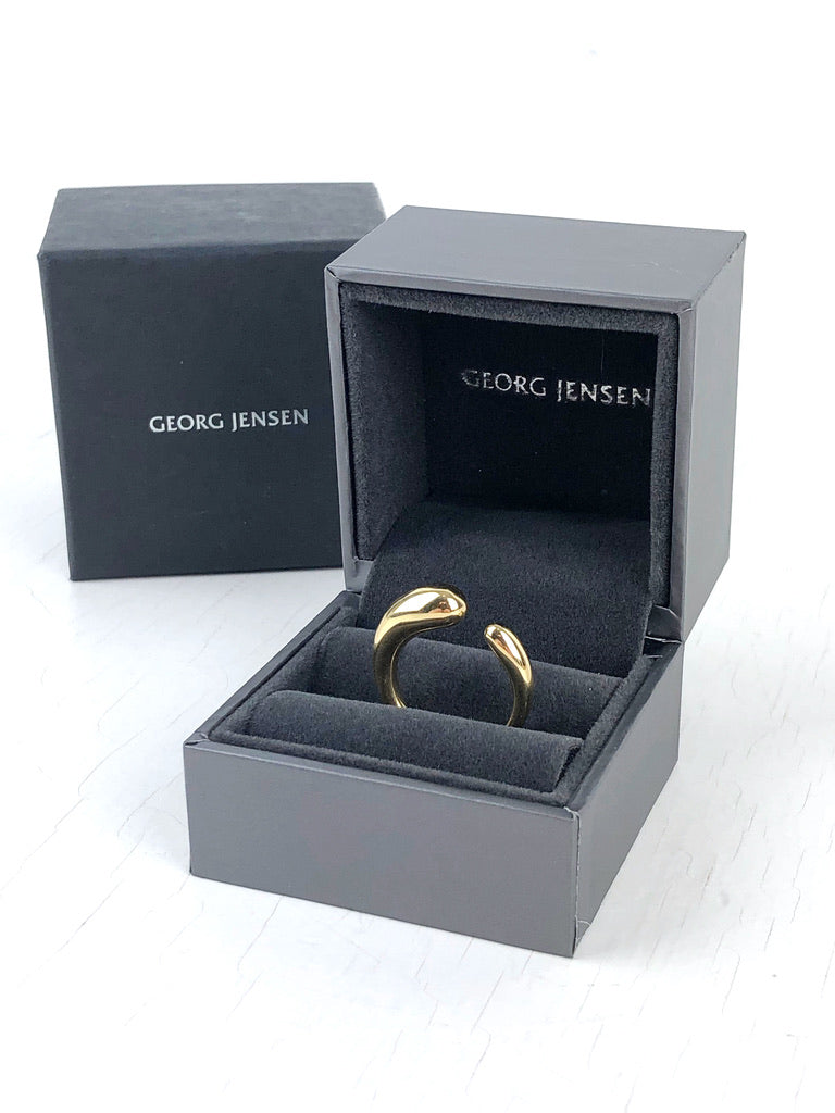 Georg Jensen MERCY Ring - Str 54  - 18 Karat Guld - (Nypris Ca 9.750 kr)