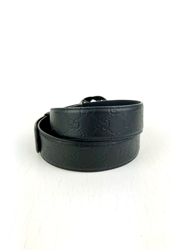 Gucci Signature leather belt - Str 90