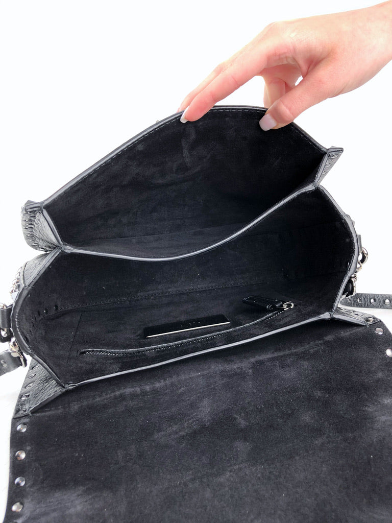 Valentino Rockstud Grainy Calfskin Handbag/Taske Limited