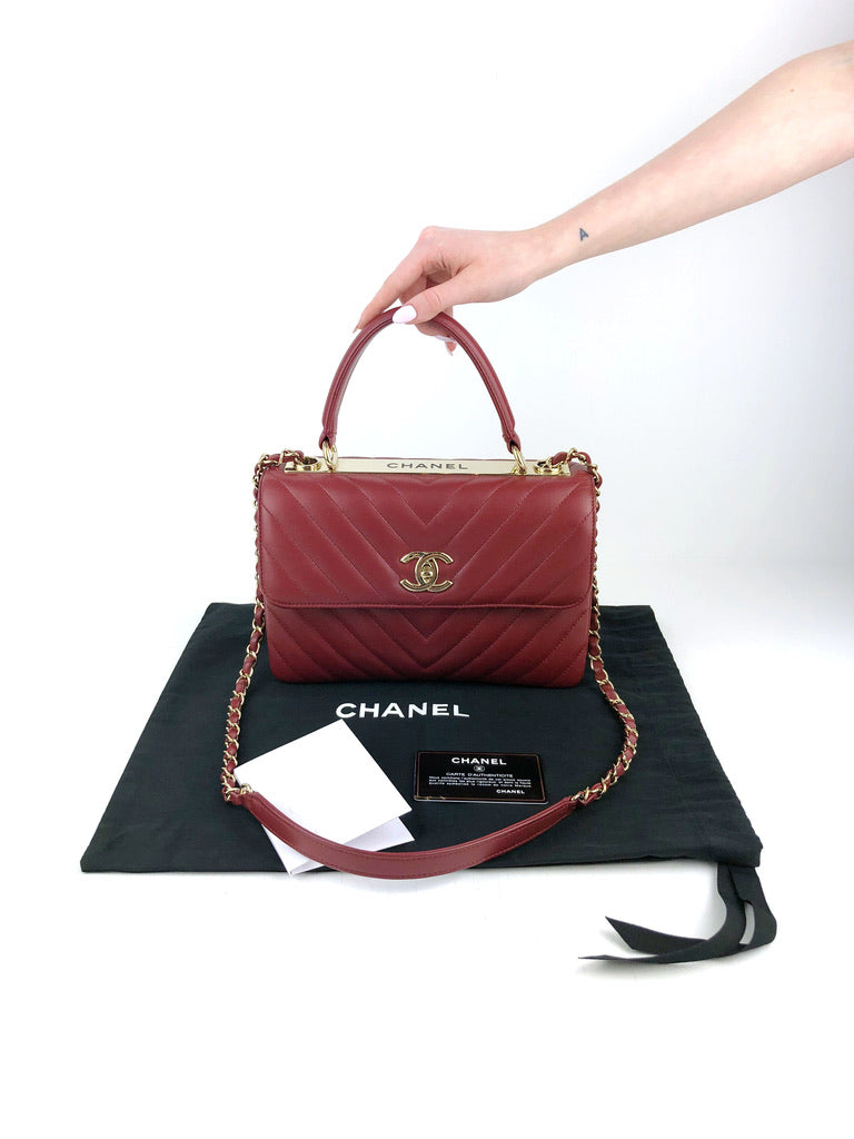 Chanel Trendy CC Top Handle - Str Small