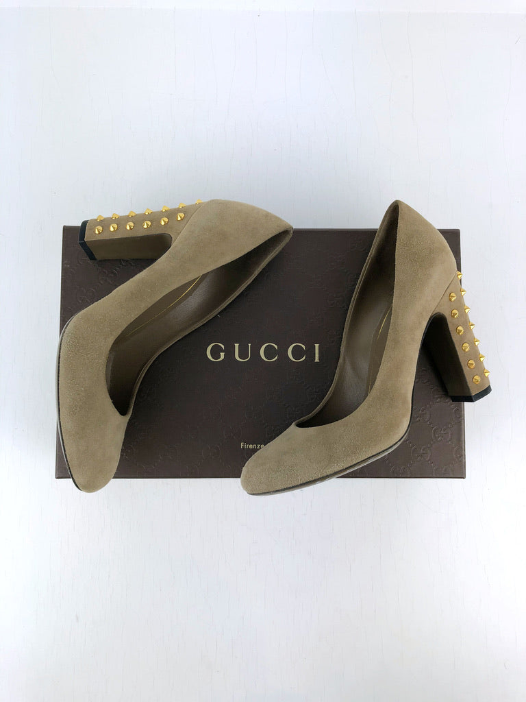 Gucci sko med hæl - Str 36,5