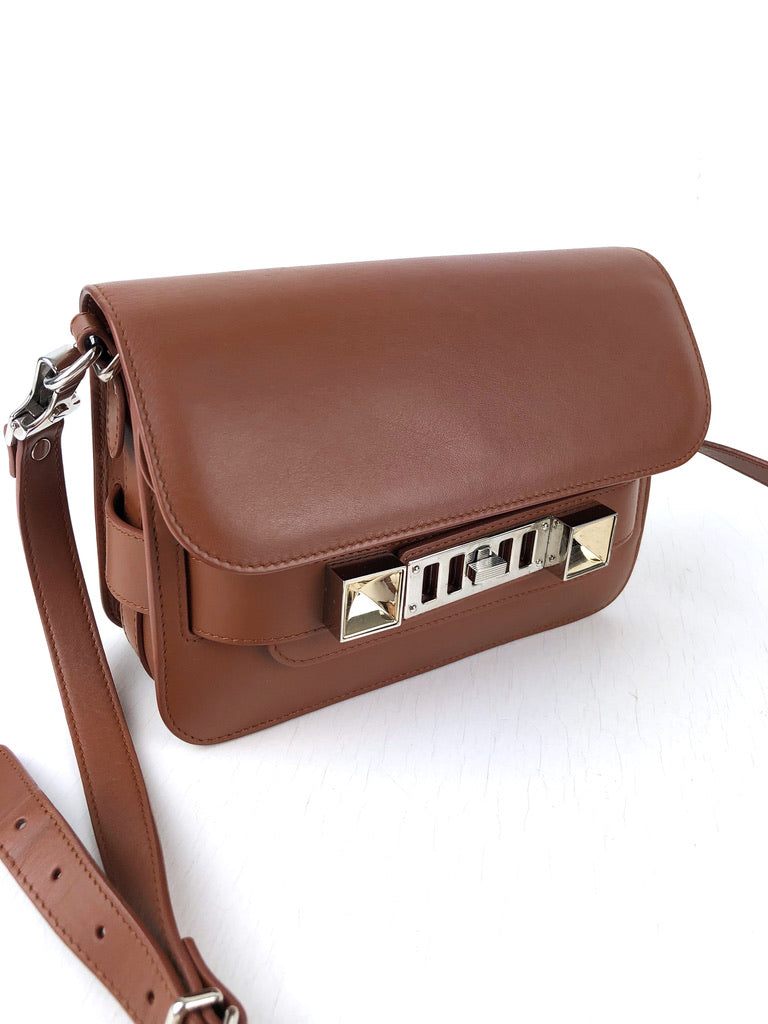 Proenza Schouler Bag 11 Mini Classic - Brun -  (Nypris ca 11.000 kr)