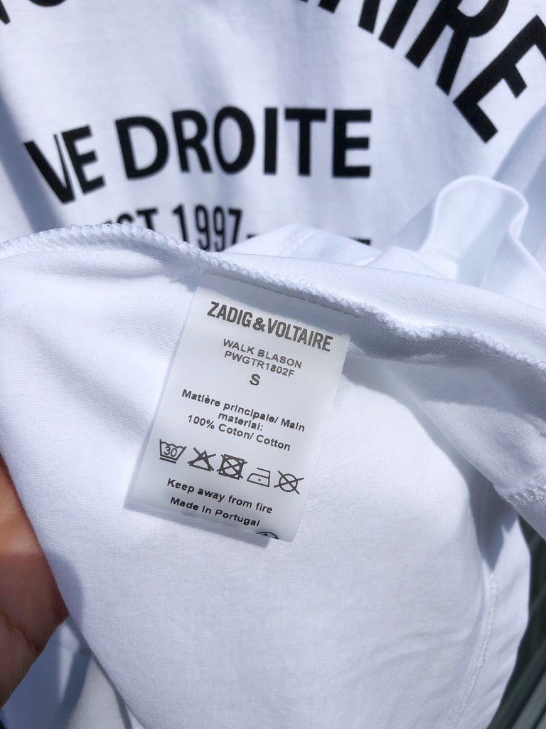 Zadig & Voltaire T-Shirt - Str S