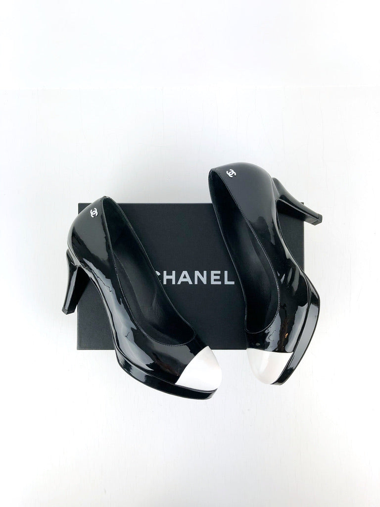 Chanel Stiletter/Pumps - Str 40 (Lidt små i størrelsen)