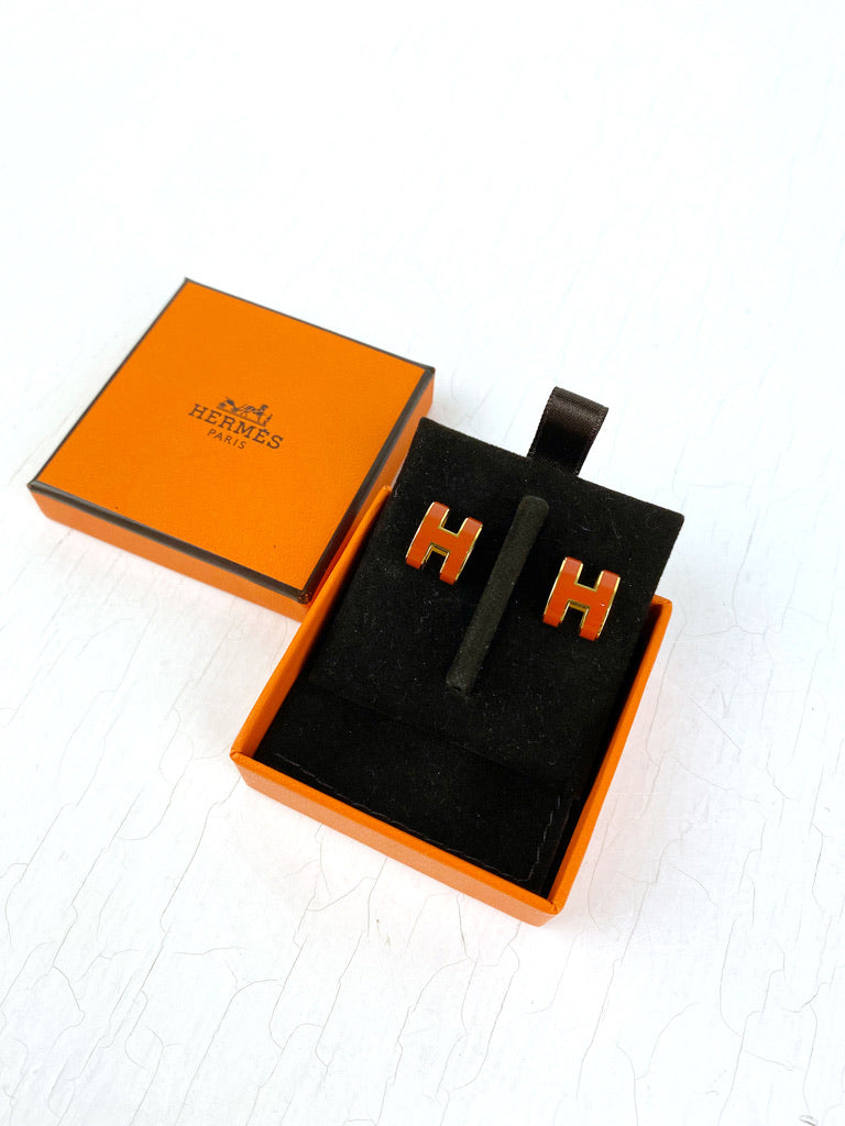 Hermes Pop Earrings/Ørestikker