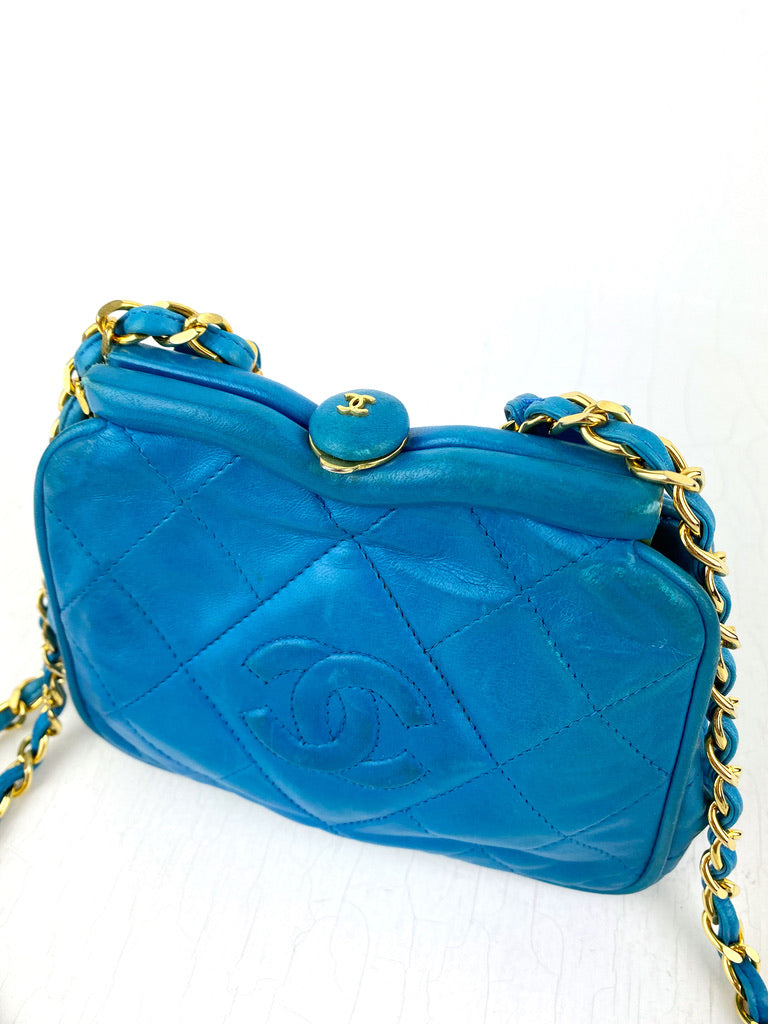 Chanel Vintage Taske - Blå