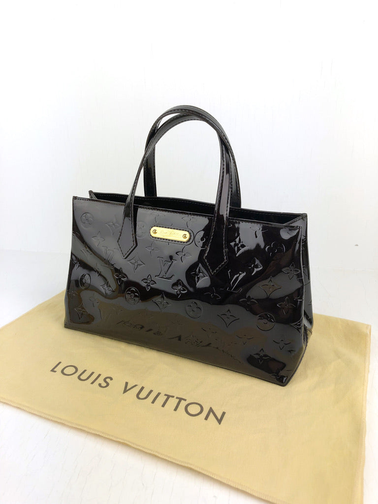 Louis Vuitton Wilshire Vernis Bag/Taske - Mørk Bordeaux