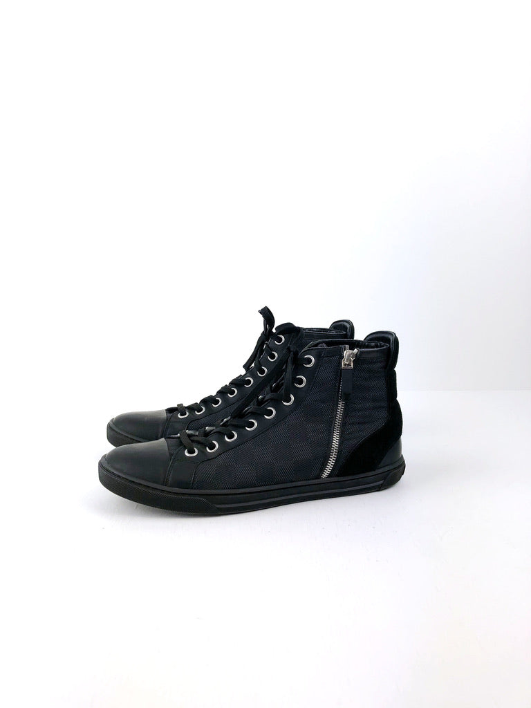 Louis Vuitton - High Top Sneakers - Str 7,5