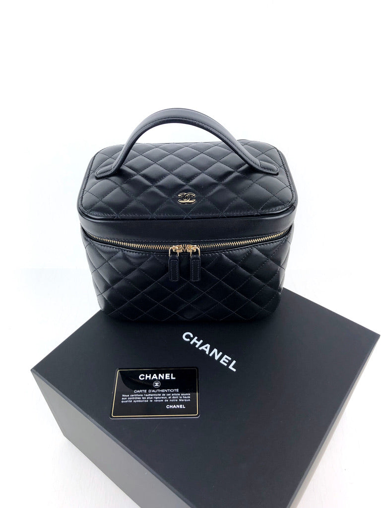 Chanel Beautybox - Sort Med Guldhardware