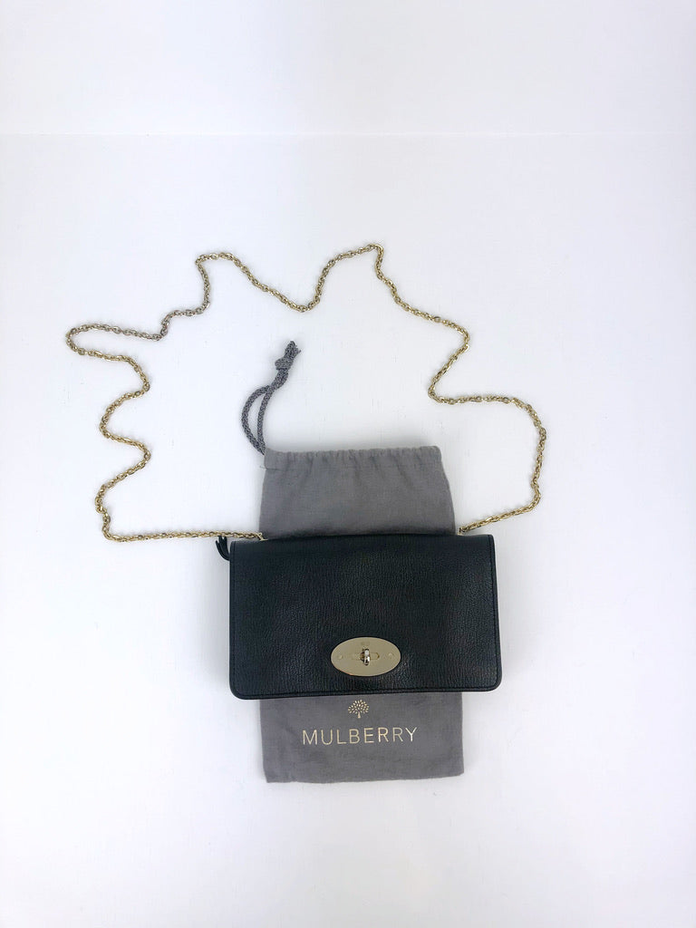 Mulberry Wallet On Chain/Crossbody Bag