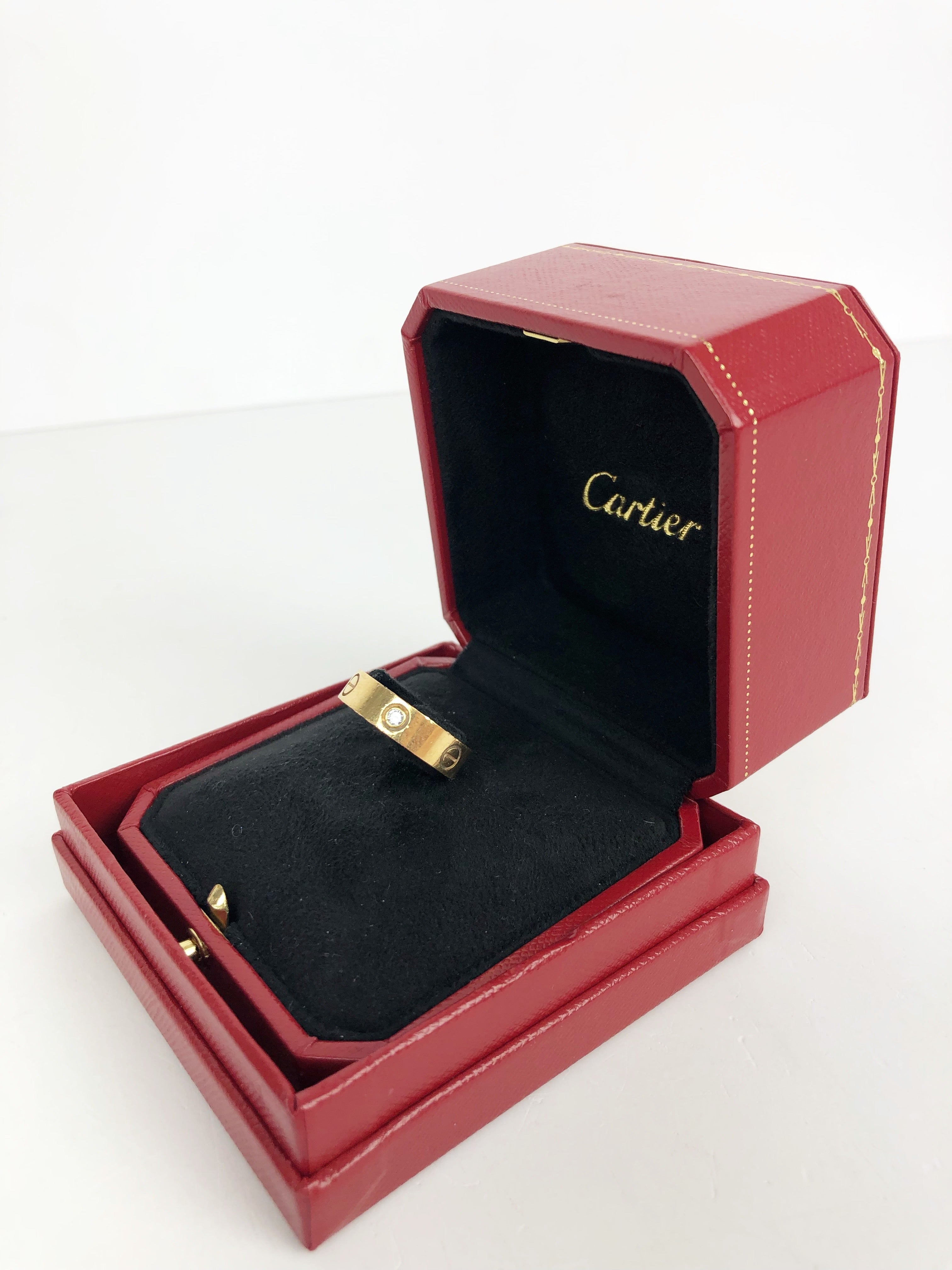 Cartier - 18 karat Guld Ring - Str 57